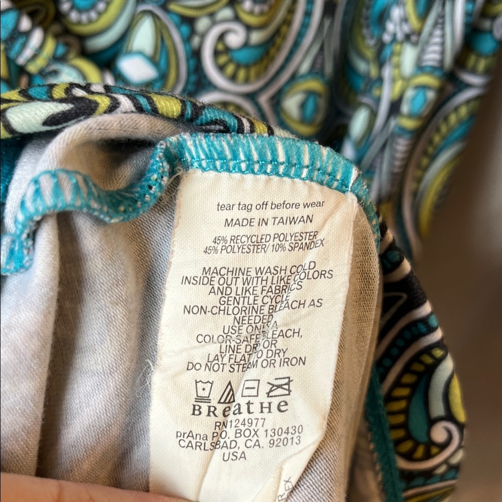 Prana Faux Wrap Dress Size Large - Picture 3 of 11